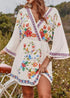 Bohemian Print Slimming Dress